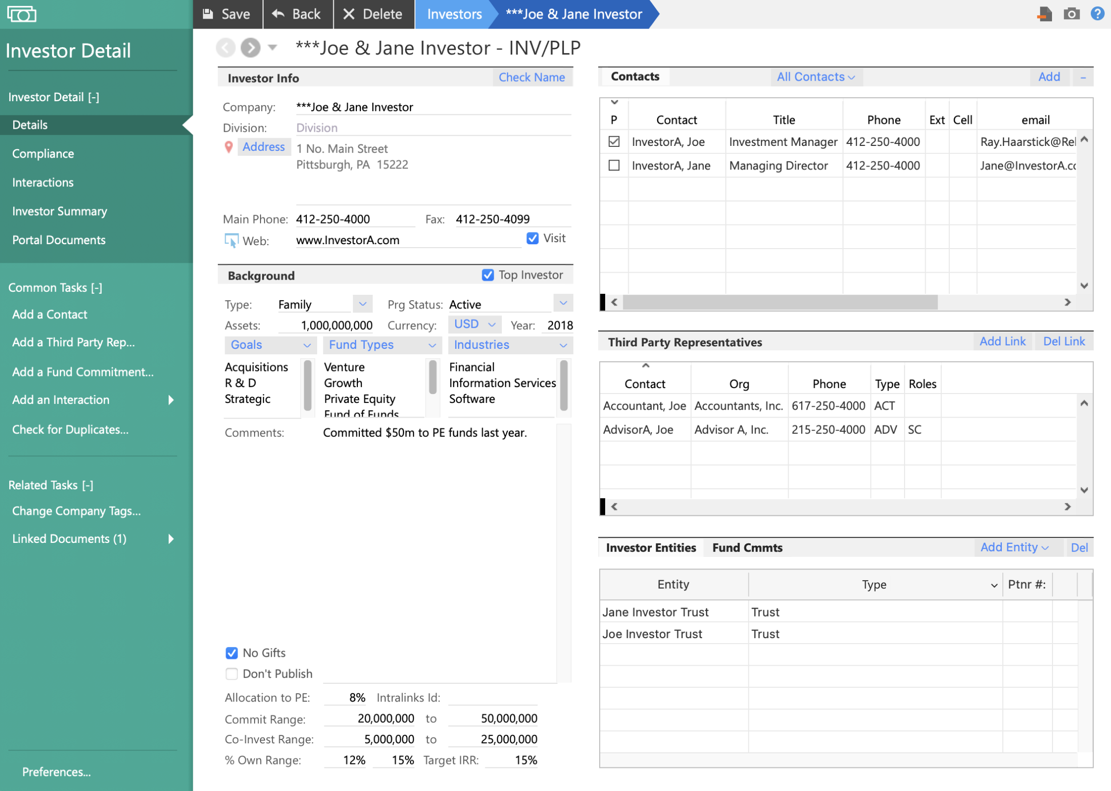Investor Management Software for Private Equity | REW