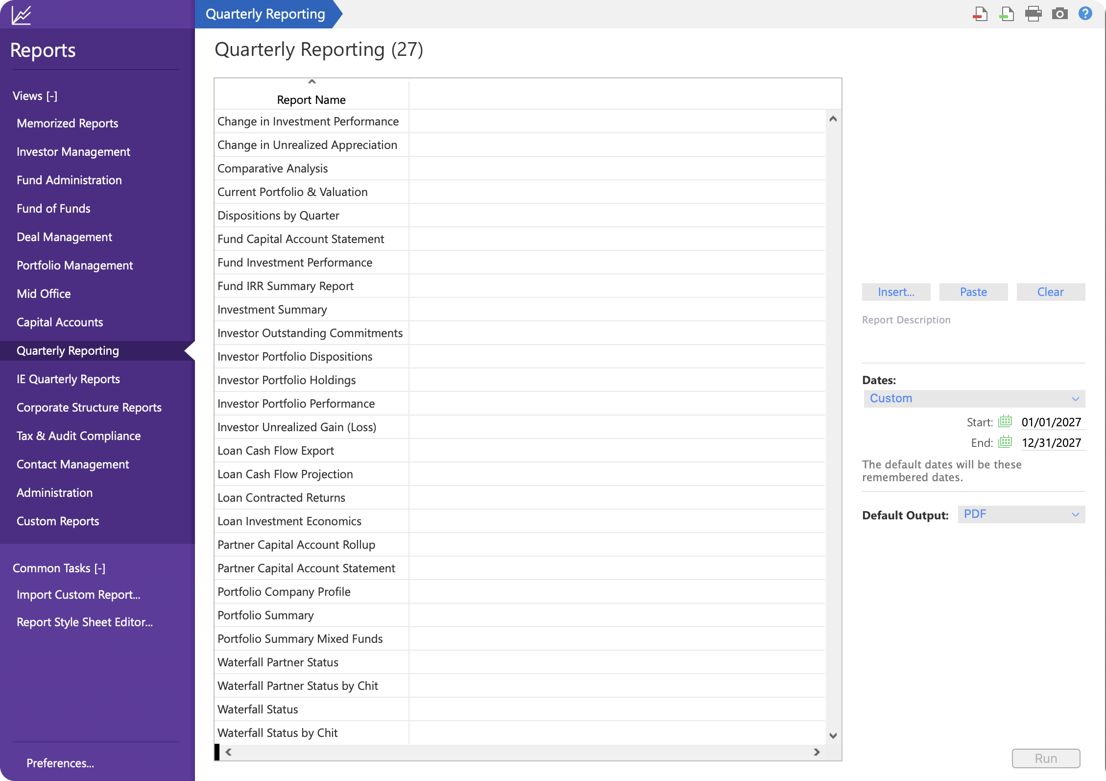 Investor Reporting Software for Private Equity | REW