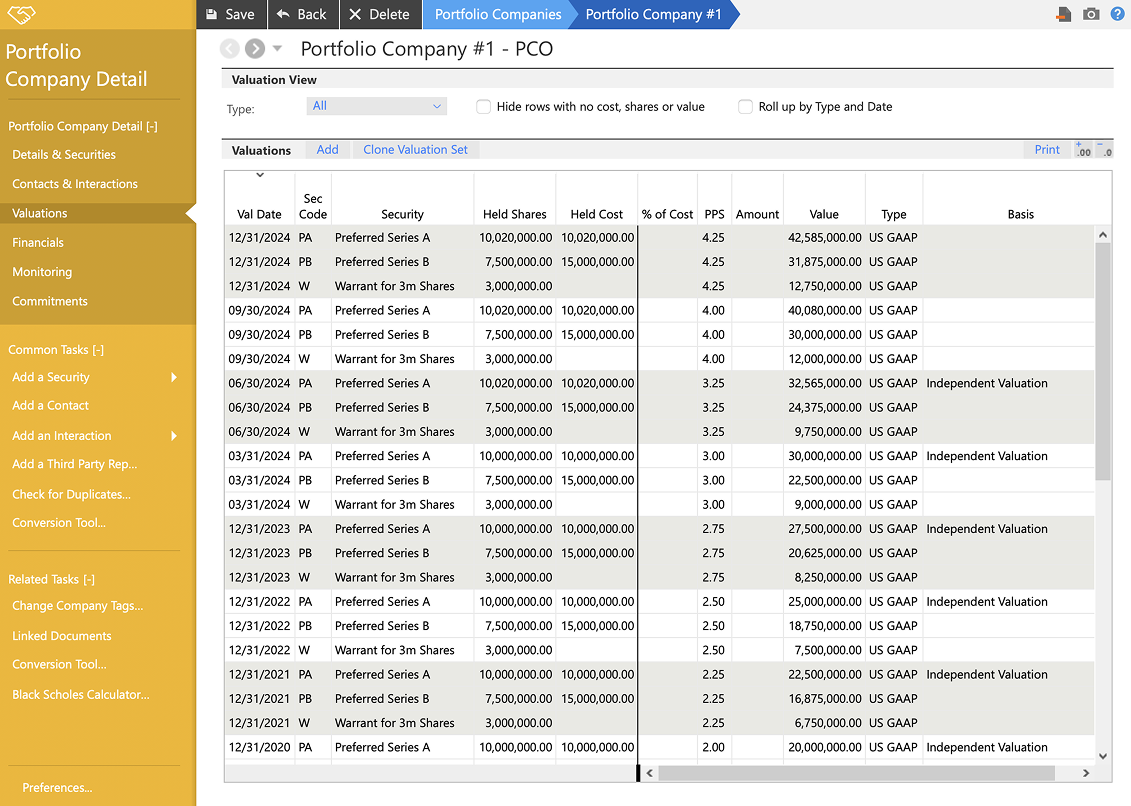 Portfolio Management Software for Private Equity | REW