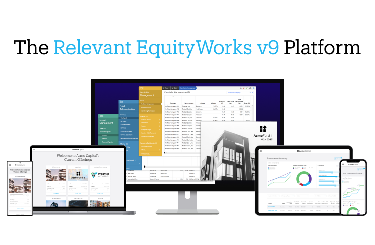 Relevant EquityWorks Private Equity Software Platform
