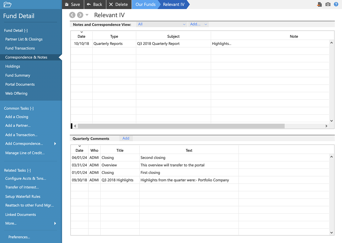 Fund Administration Software for Private Equity | REW